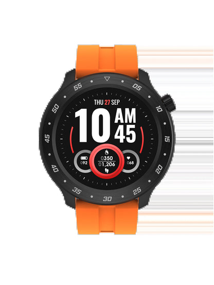 Bold 3 Unisex Smart Watch with Silicone Strap in Orange