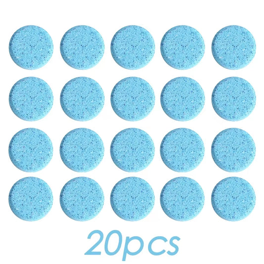 Car Windshield Cleaner Effervescent Tablets Solid Washer Agent Universal Automobile Glass Water Dust Soot Remover
