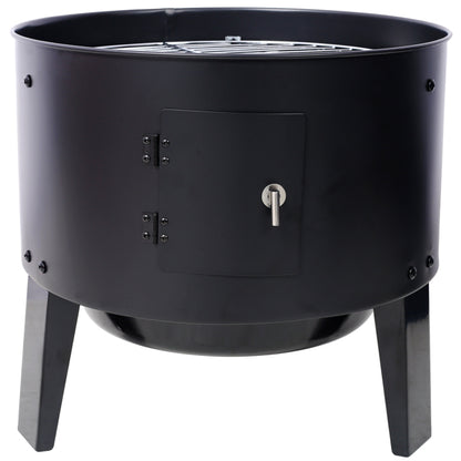 16 Inch Vertical Portable Charcoal Smoked Outdoor Cooking Grill