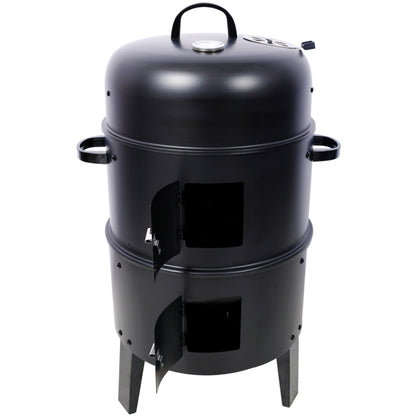 16 Inch Vertical Portable Charcoal Smoked Outdoor Cooking Grill