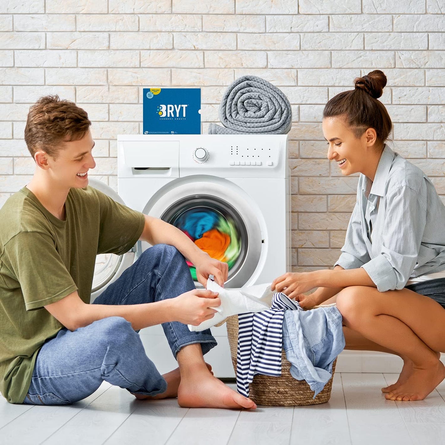 Biodegradable Laundry Detergent Sheets | Eco-Friendly, Mess-Free Strips for Home, Dorm, Travel, and Camping | Zero Waste, Plastic-Free, Fresh Linen Scent, 50 Loads