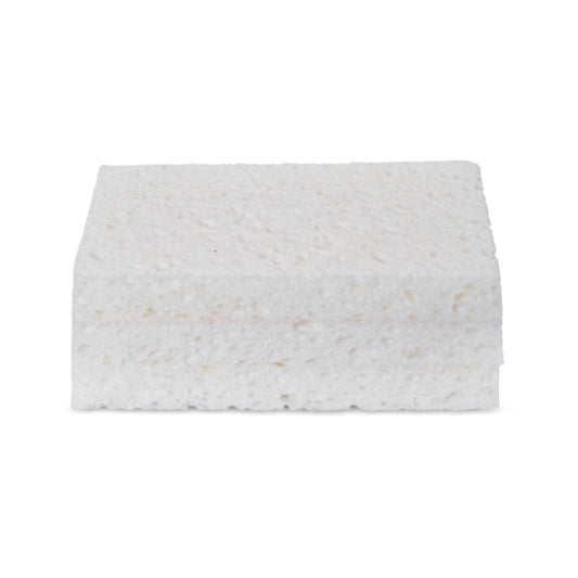Plain Jane Natural Cellulose Kitchen Sponges - Compostable & Plastic Free - Set of 3