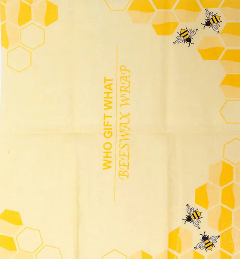 Reusable Beeswax Food Wraps （Set of 3 Sizes)