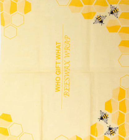 Reusable Beeswax Food Wraps （Set of 3 Sizes)