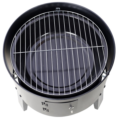 16 Inch Vertical Portable Charcoal Smoked Outdoor Cooking Grill
