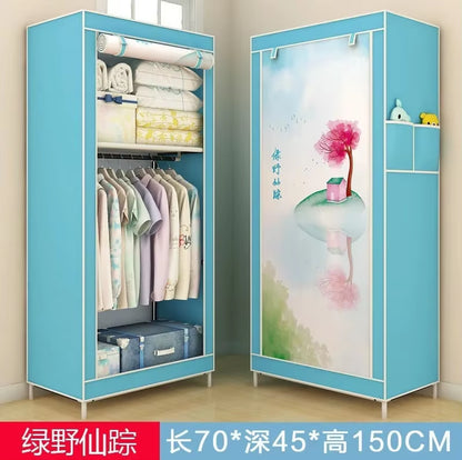 Non-Woven Fabric Panoramic Folding Cloth 3D Wardrobe