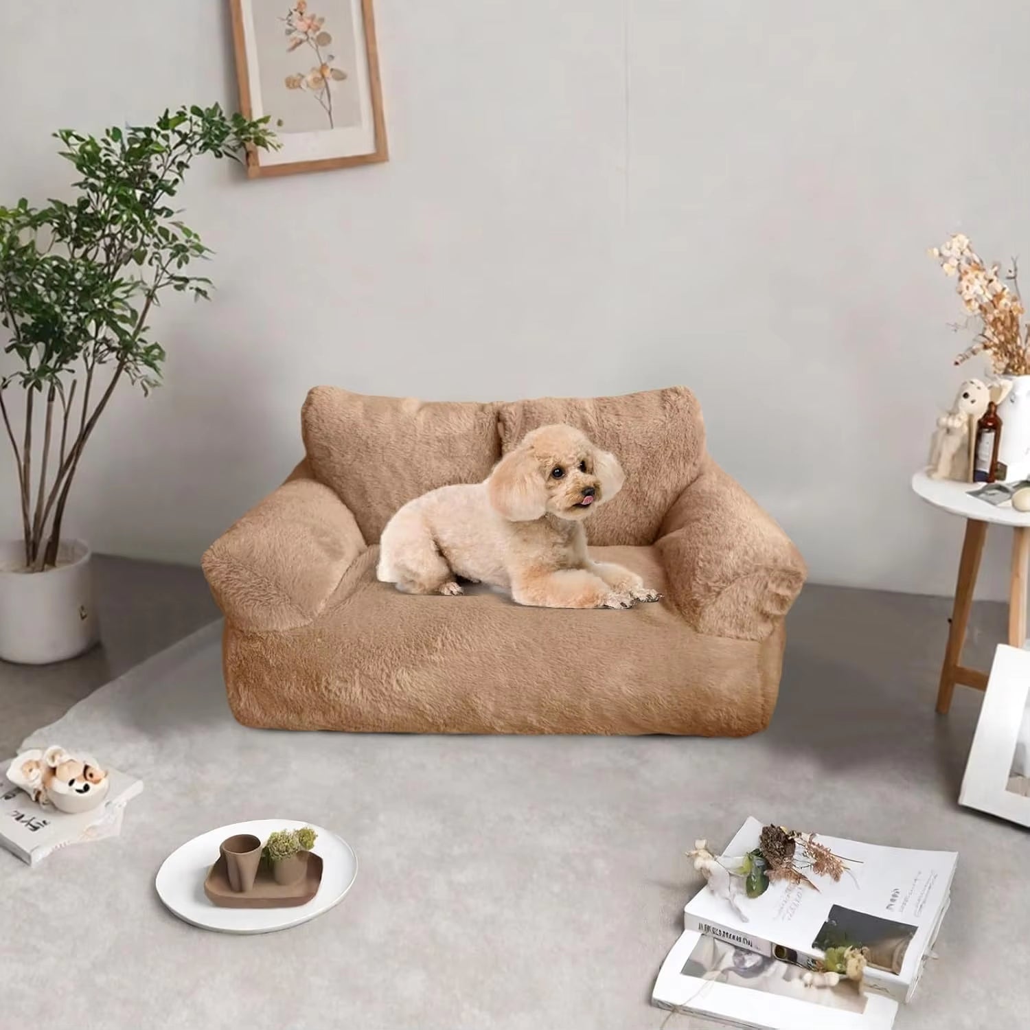 Plush Soft Sofa Warm Sleeping Bed