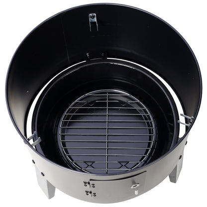 16 Inch Vertical Portable Charcoal Smoked Outdoor Cooking Grill