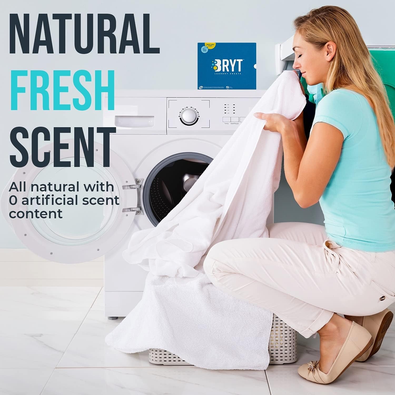 Biodegradable Laundry Detergent Sheets | Eco-Friendly, Mess-Free Strips for Home, Dorm, Travel, and Camping | Zero Waste, Plastic-Free, Fresh Linen Scent, 50 Loads