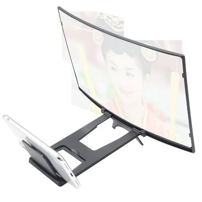 12 Inch 3D Mobile Phone HD Screen Magnifier Universal Portable Foldable Curved Enlarged Screen Magnifier Film for Smartphone