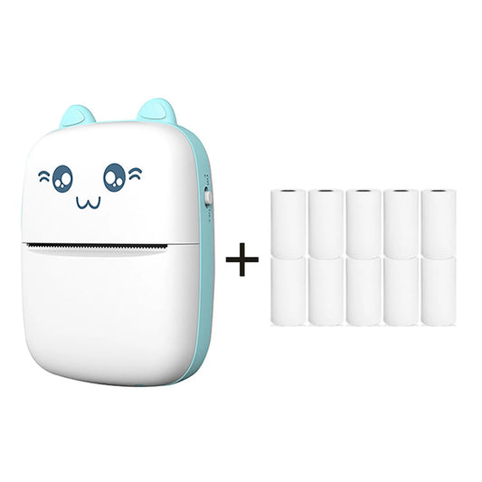Thermal Portable Bluetooth Printer 57Mm Mini Wireless POS Thermal Image Photo Printer for Android IOS Mobile Phone