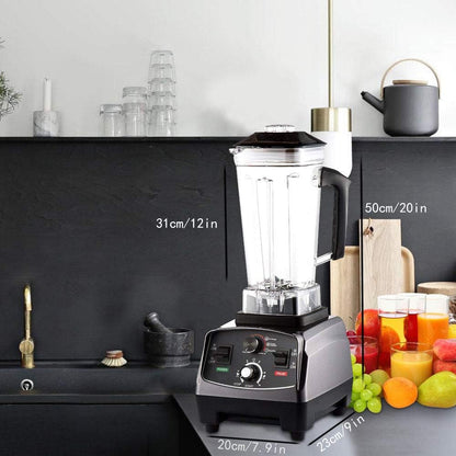 Professional High-Power Blender, 2200W High-Speed 30000 RPM with Built-In Timer, 70 Oz Capacity for Smoothies, Ice Crushing, Frozen Desserts, and Fish Preparation