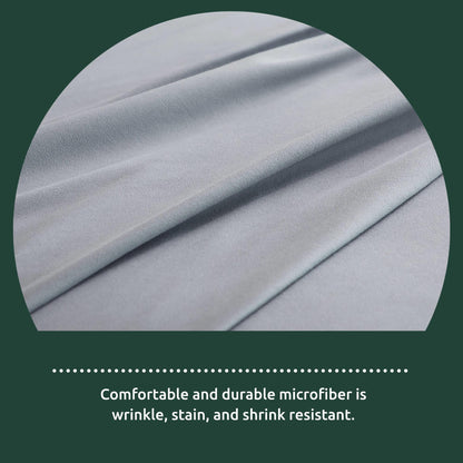 Premium Microfiber Sheet Set - Split California King, Gray