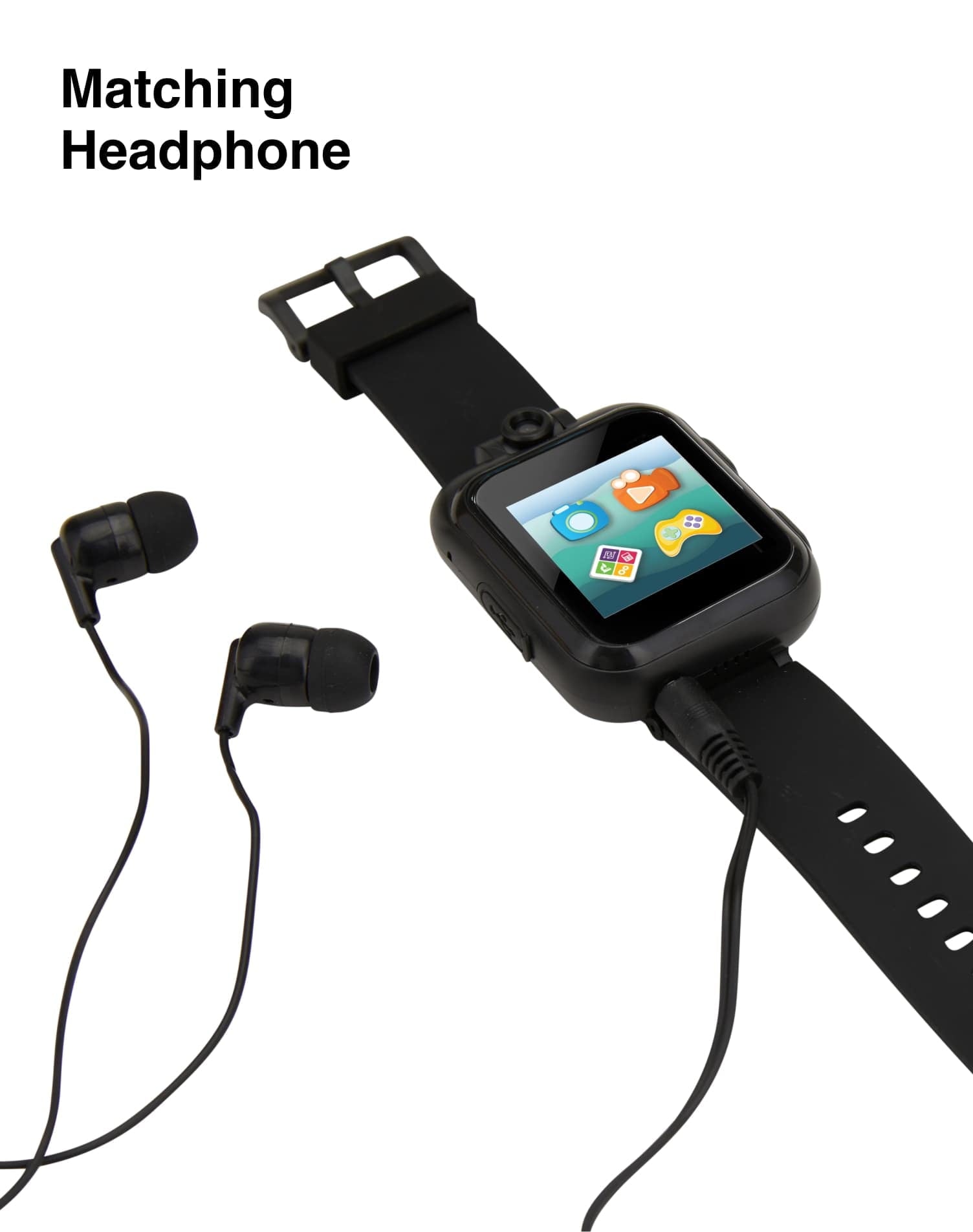 Boys Earbuds and Smartwatch Set - Black Model 900224M-40-003