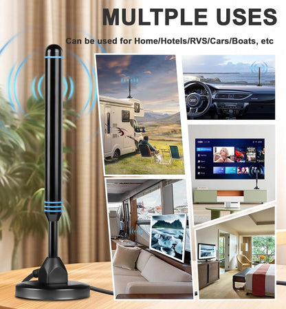 Indoor HD Amplified TV Antennas for Free Channels
