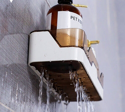 Wall-Mounted Shower Caddy – Bathroom Storage Organizer