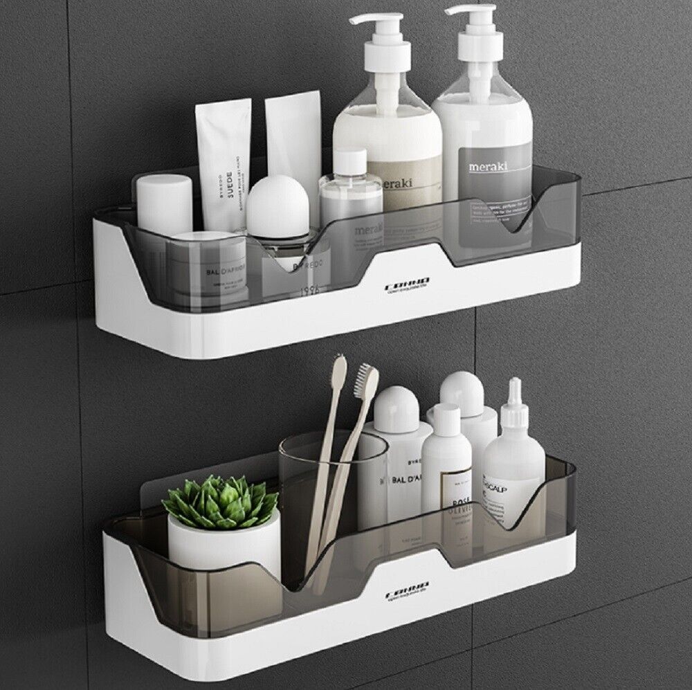Wall-Mounted Shower Caddy – Bathroom Storage Organizer